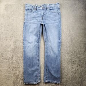Y2K TK Axel Slim Boot Jeans Men's 36x34 Denim Medium Wash Bootcut Cowboy Denim